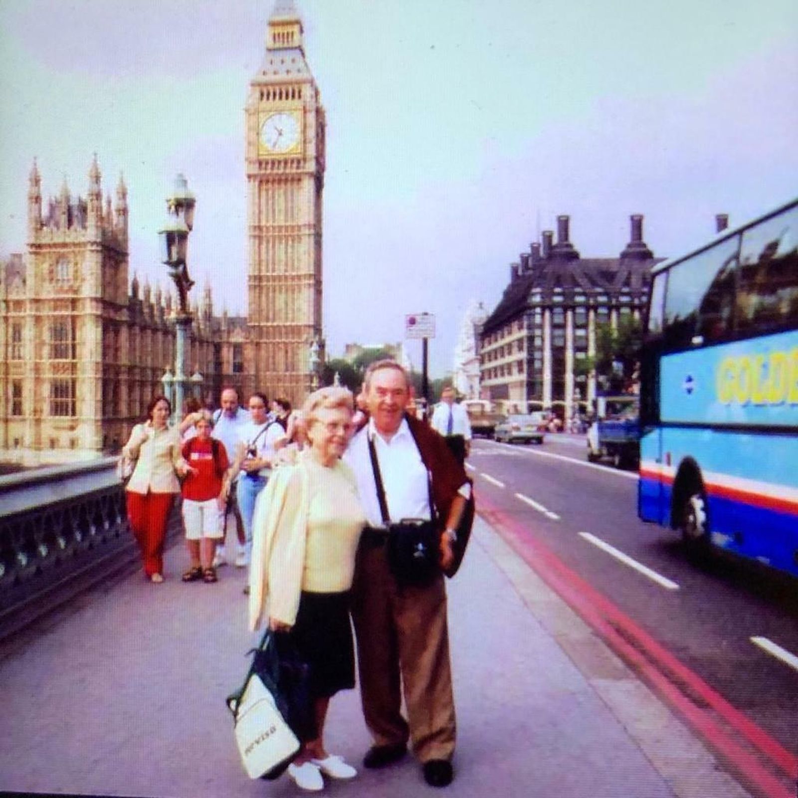 Juan Hurtado Sánchez, y su esposa