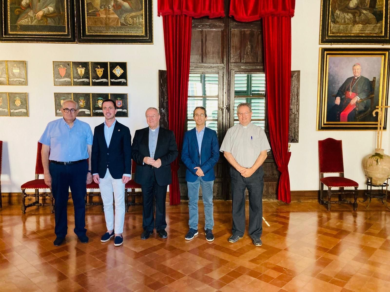 Reunión del Consell y el obispo de Mallorca
