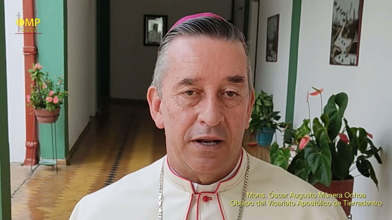 Óscar Augusto Múnera Ochoa, obispo de Tierradentro