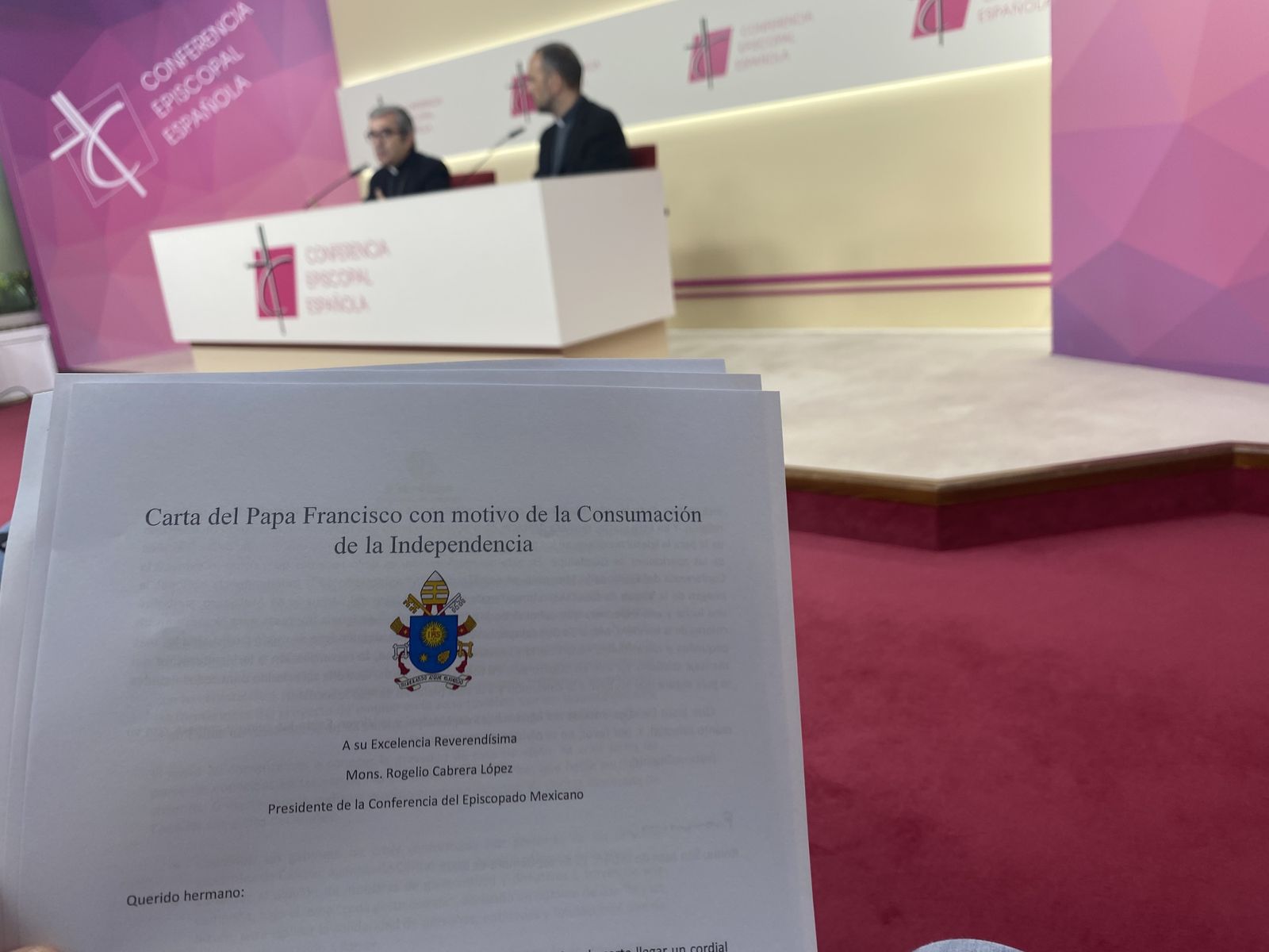 La carta del Papa a México y los obispos españoles
