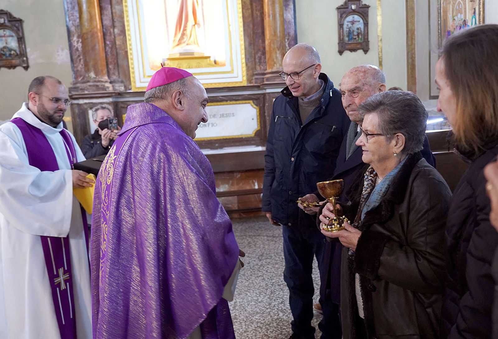 Misa en Monteolivete