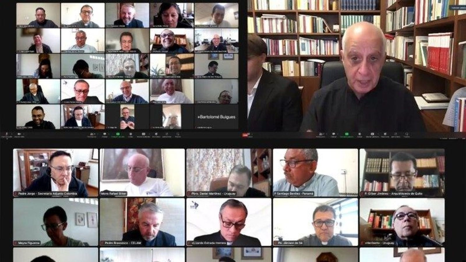 Encuentro con los representantes de las Conferencias episcopales de América Latina y el Caribe