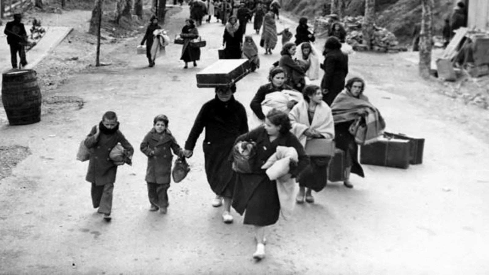 Escapando de la guerra