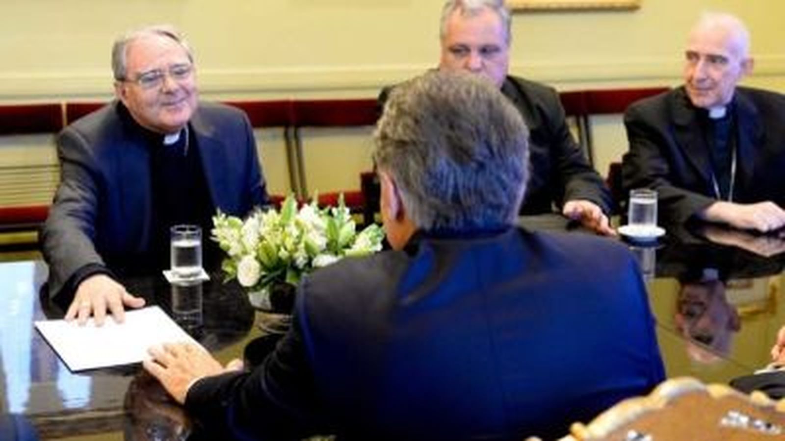 Los obispos argentinos, con Macri