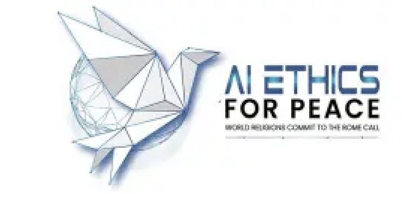 Logo del evento de la IA por la paz