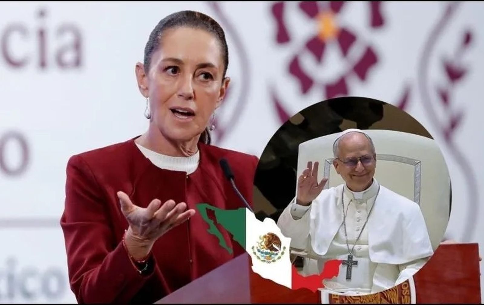 Sheinbaum enviará carta a León XIV