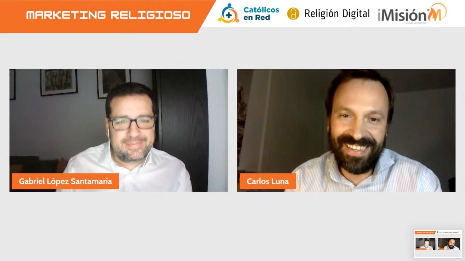 Carlos Luna y Gabriel López Santamaría