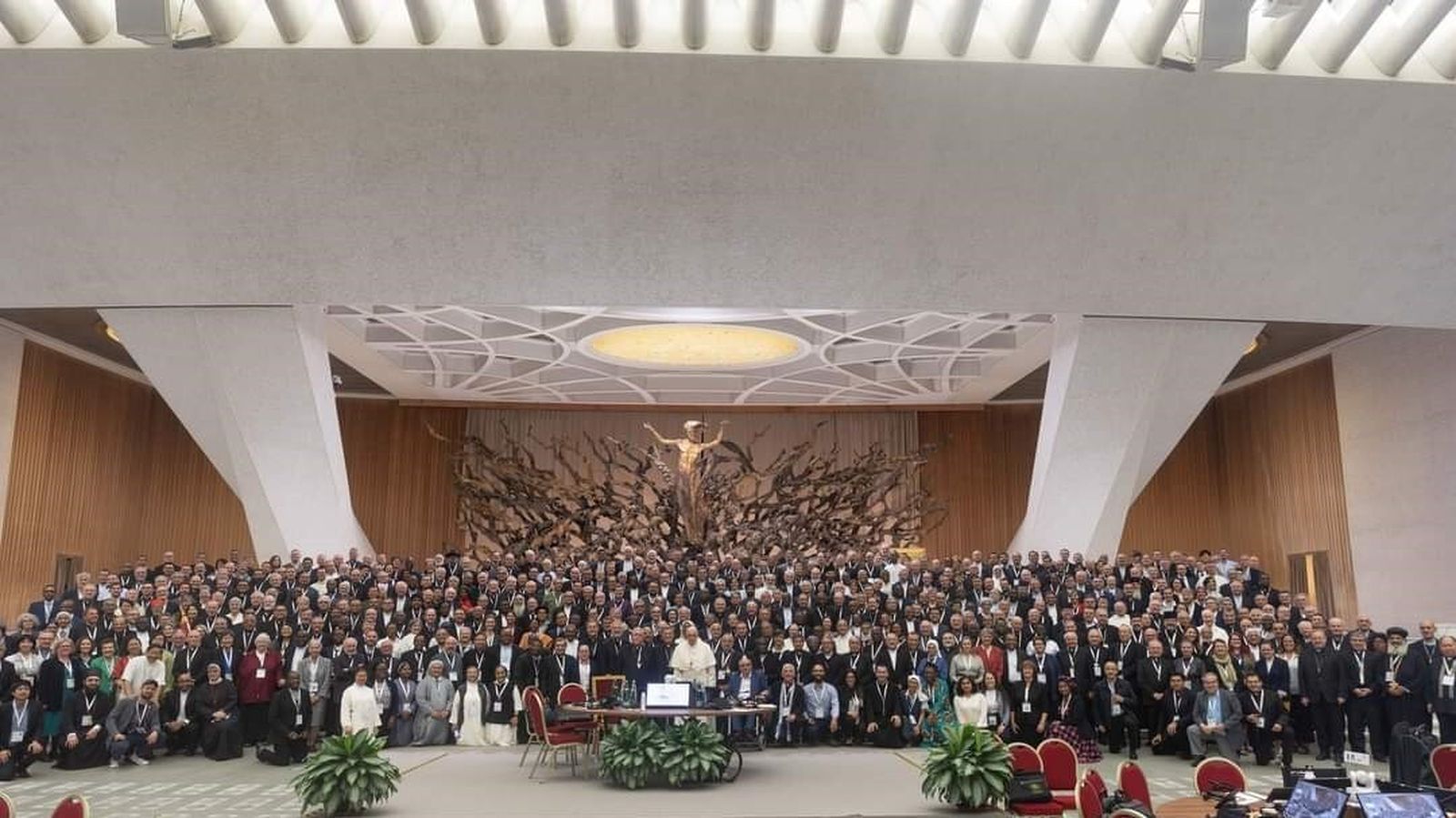 Participantes en la Asamblea Sinodal del Sínodo de la Sinodalidad