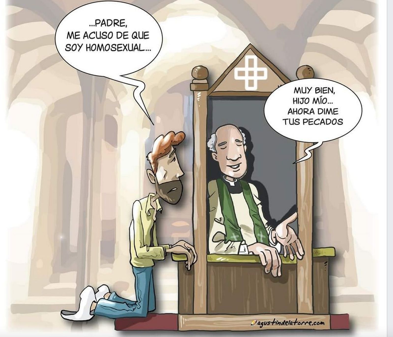 Confesión homosexual