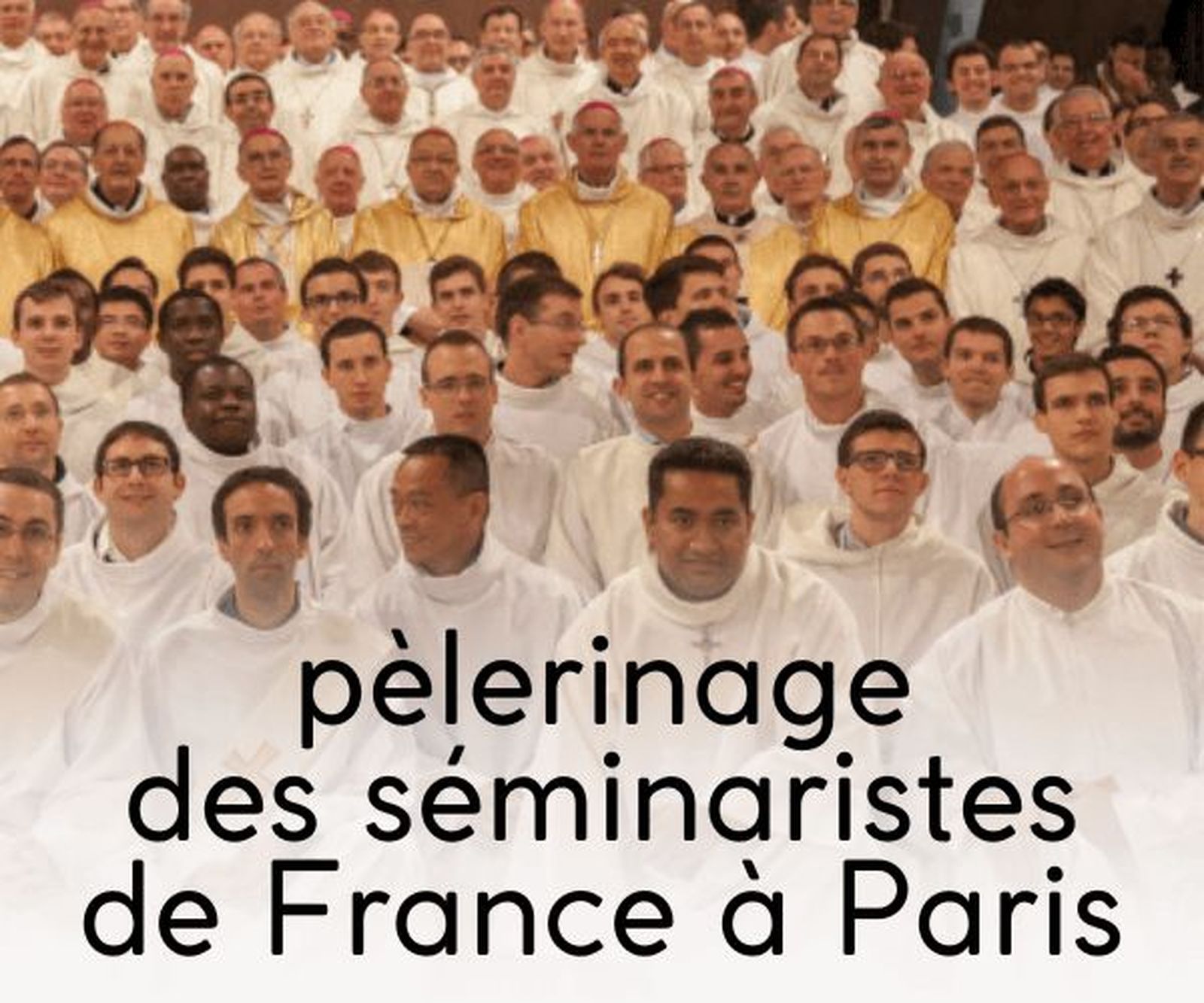 Peregrinación de seminaristas franceses a París
