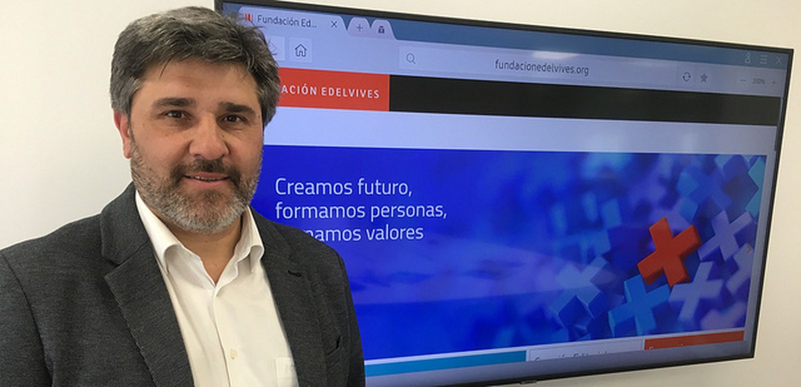 Juan Pedro Castellano, director de la Fundación Edelvives