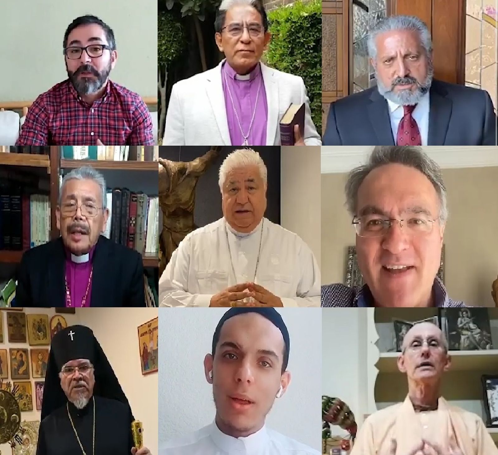Líderes religiosos de México unidos contra la pandemia de coronavirus