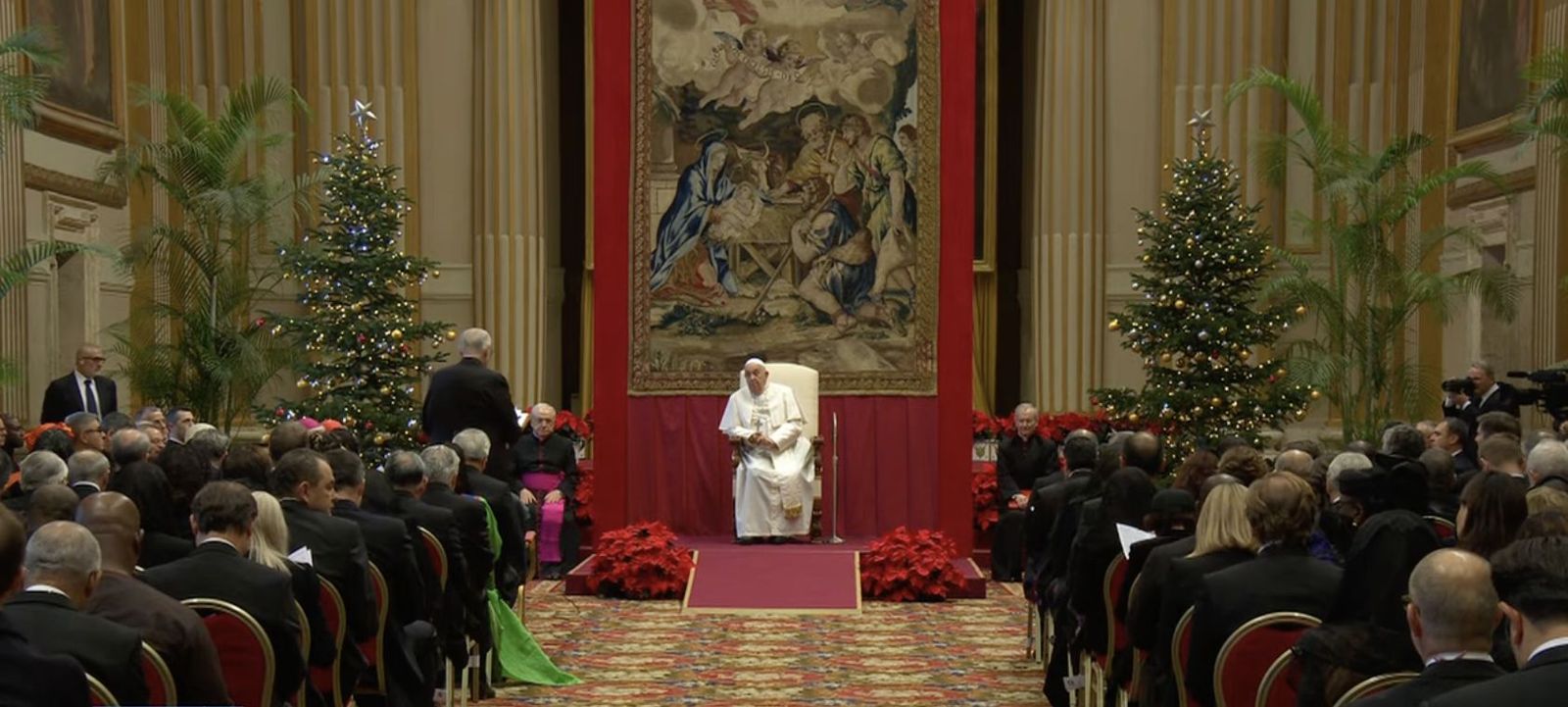 Discurso del Papa ante el Cuerpo Diplomático