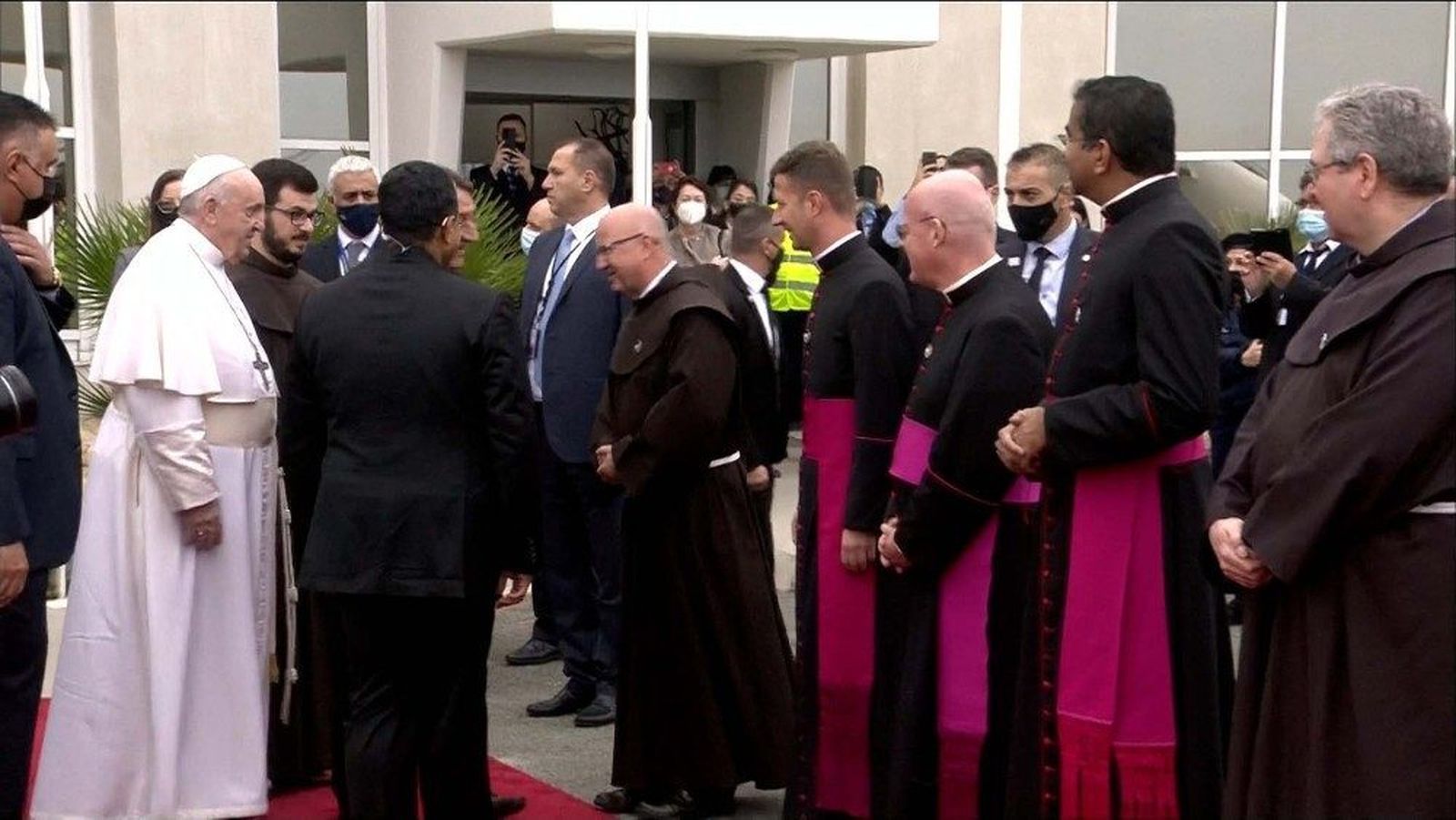 Francisco, en su despedida de Chipre