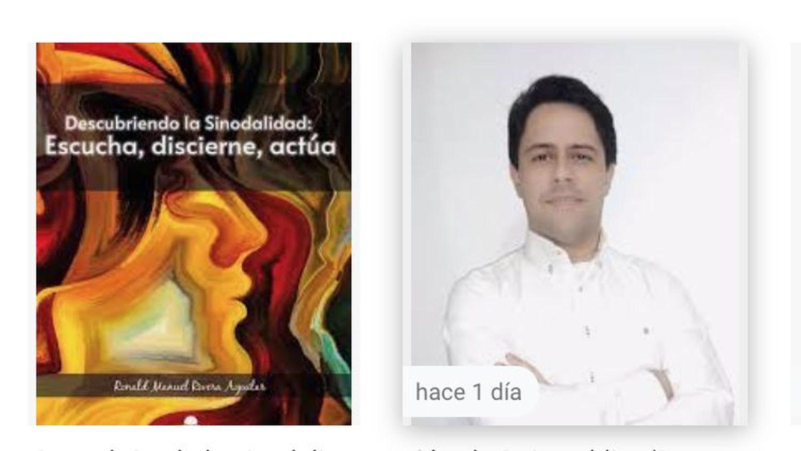 Ronald Manuel Rivera publica 'Descubriendo la Sinodalidad: Escucha, discierne, actúa'