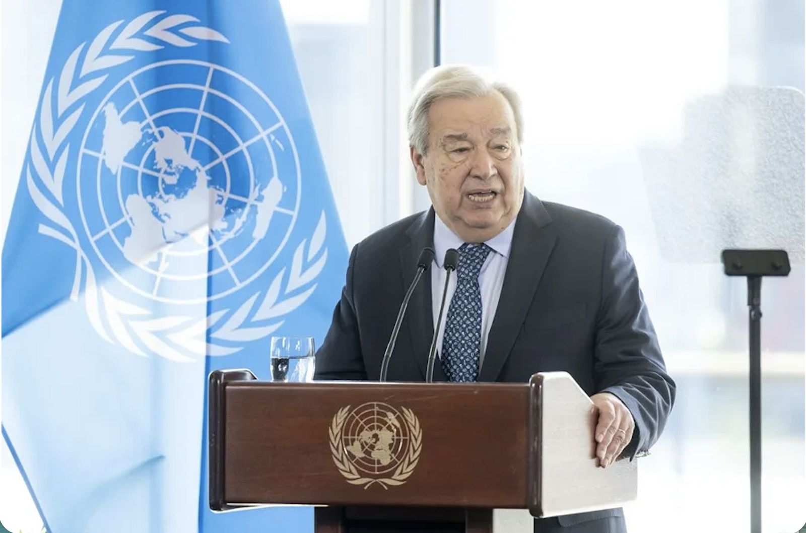 António Guterres, secretario general de la ONU