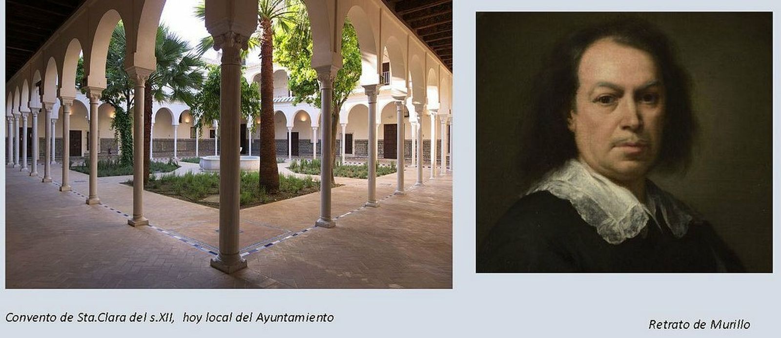 Convento de Santa Clara y un retrato de Murillo