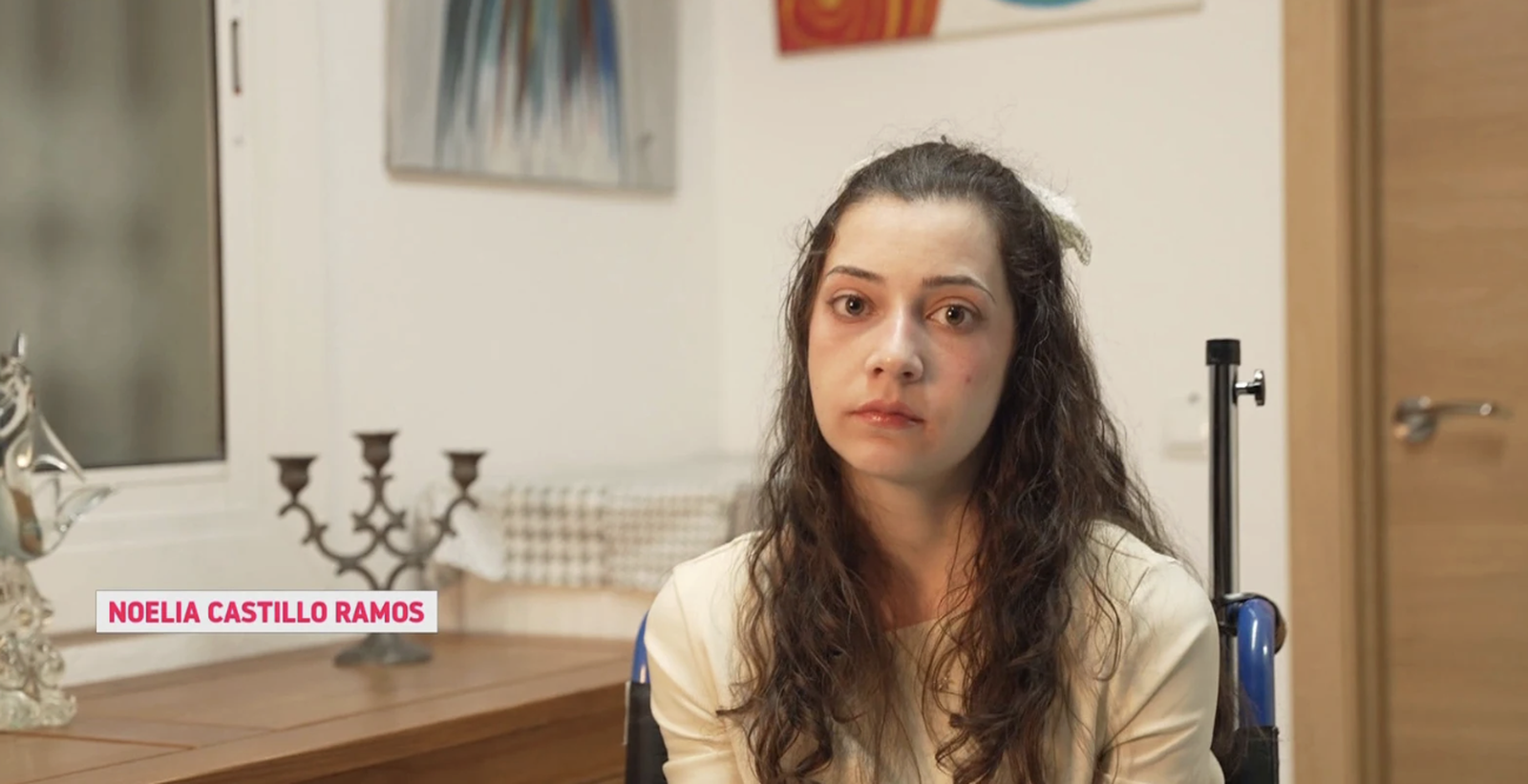 Noelia concedió una última entrevista a Antena3