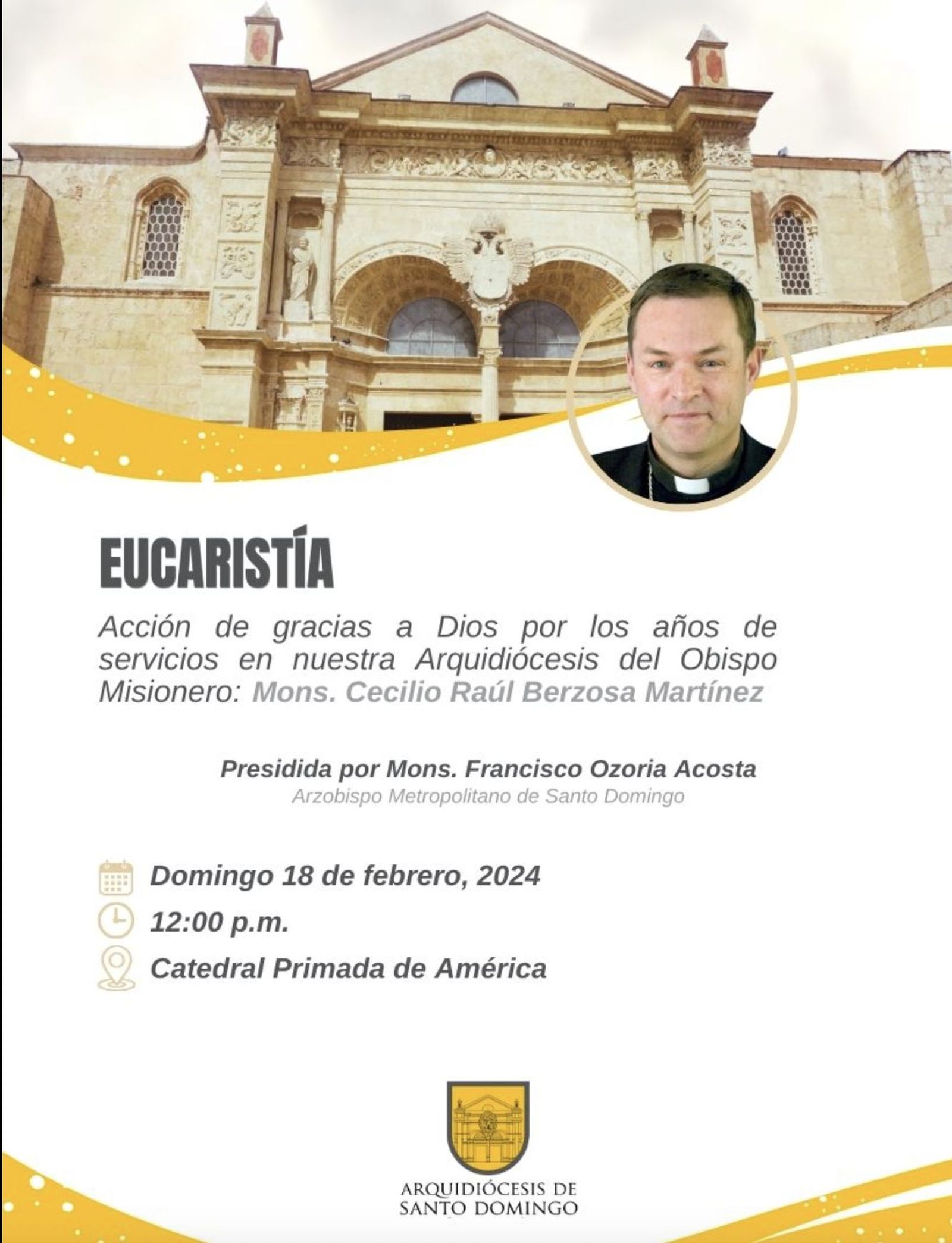 Misa de acción de gracias