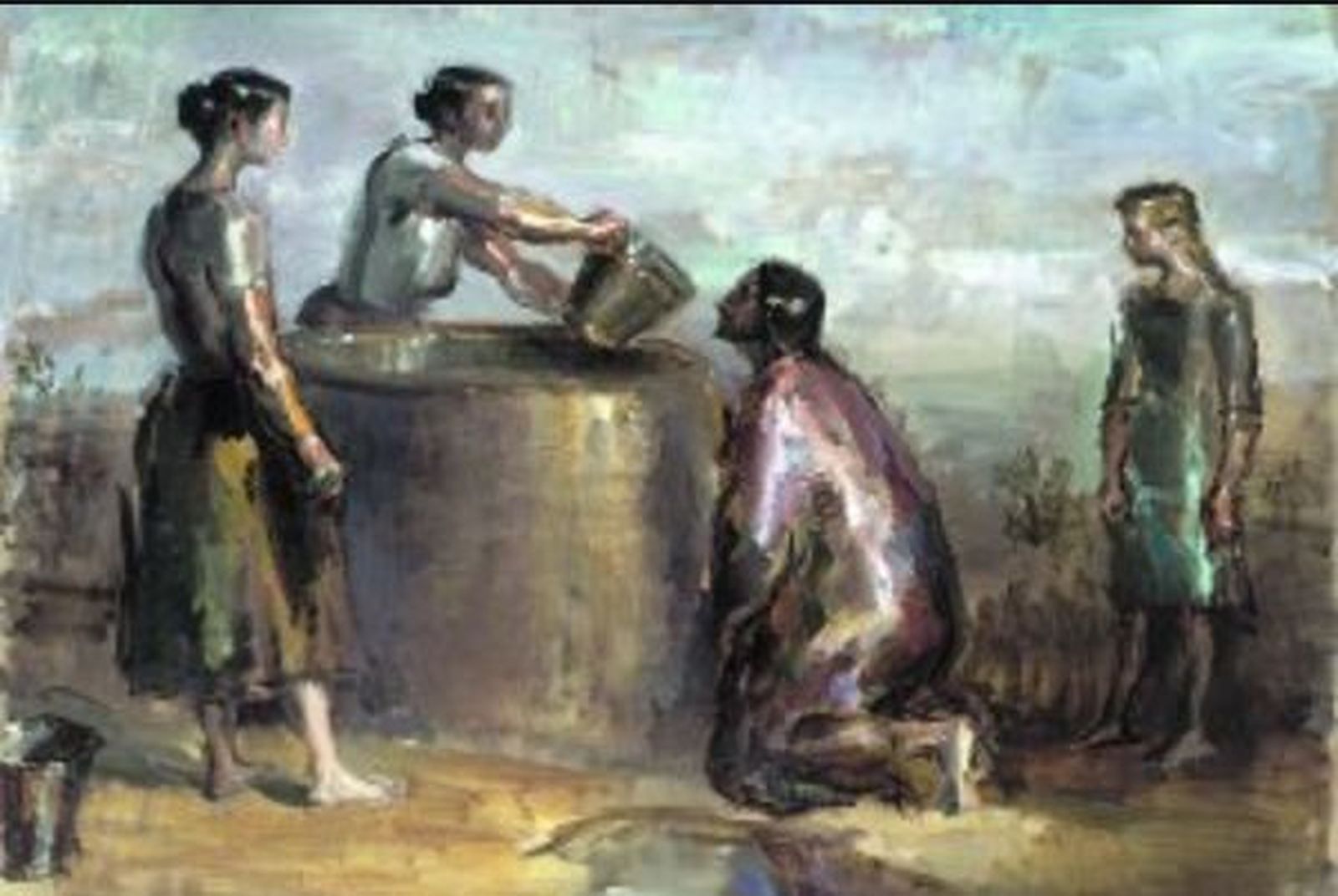 Por una Iglesia en salida. "La samaritana", Ramón Gaya