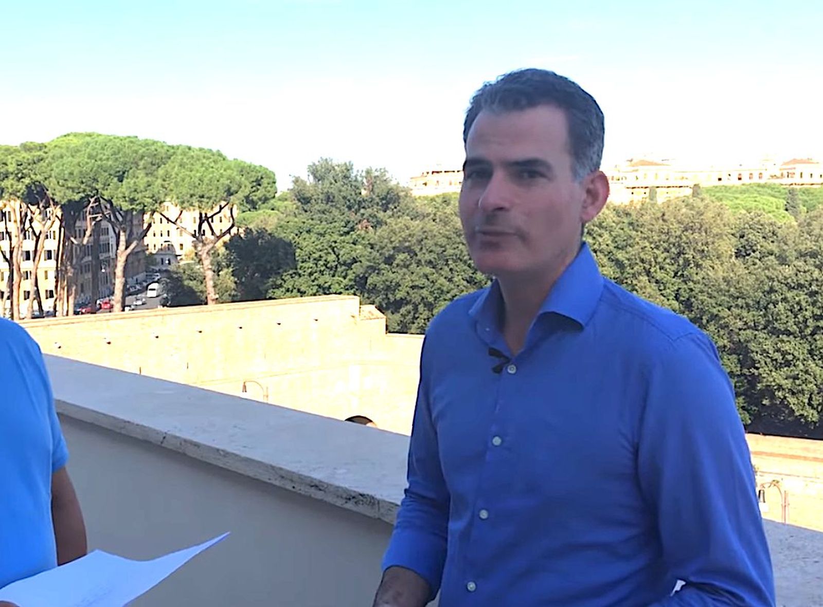 Rafael Luciani, en Roma