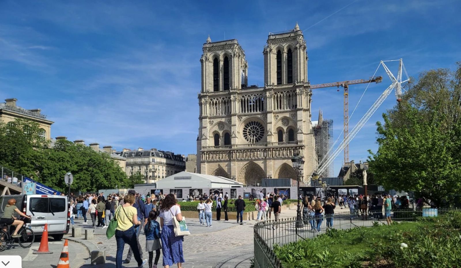 La catedral de Notre Dame sufrió un incendio en 2019