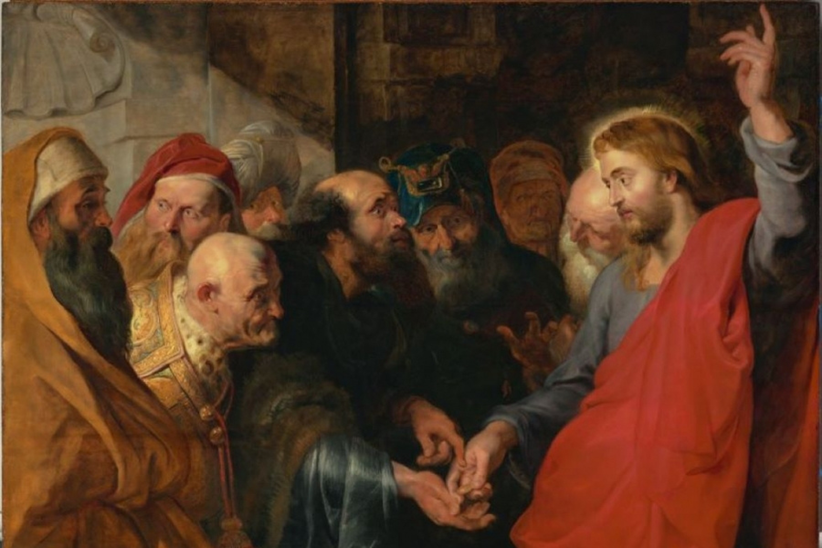 'El pago del tributo'. Pedro Pablo Rubens