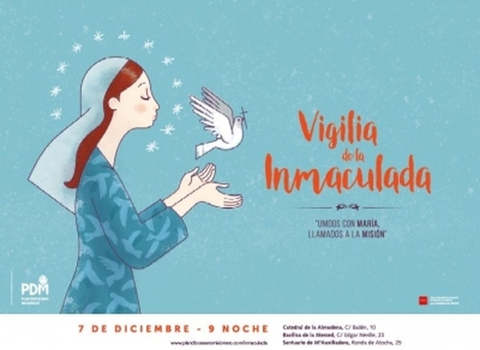 Vigilia de la Inmaculada en Madrid