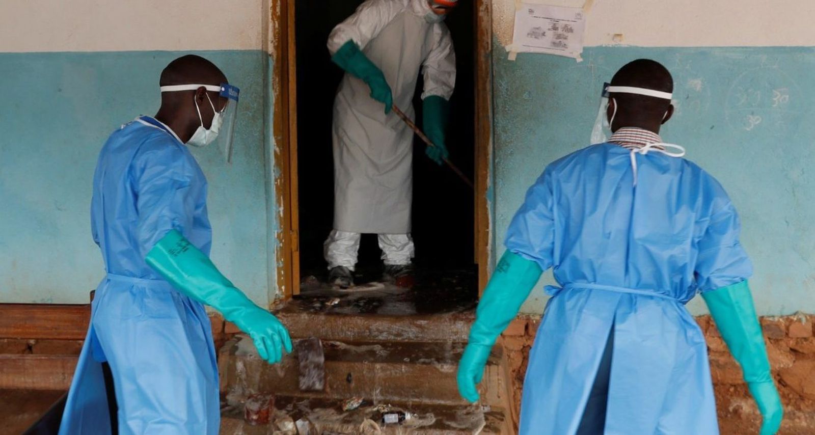 Prevención del contagio en África