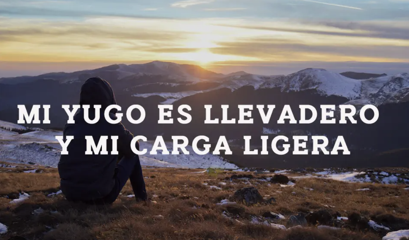 Mi yugo es suave
