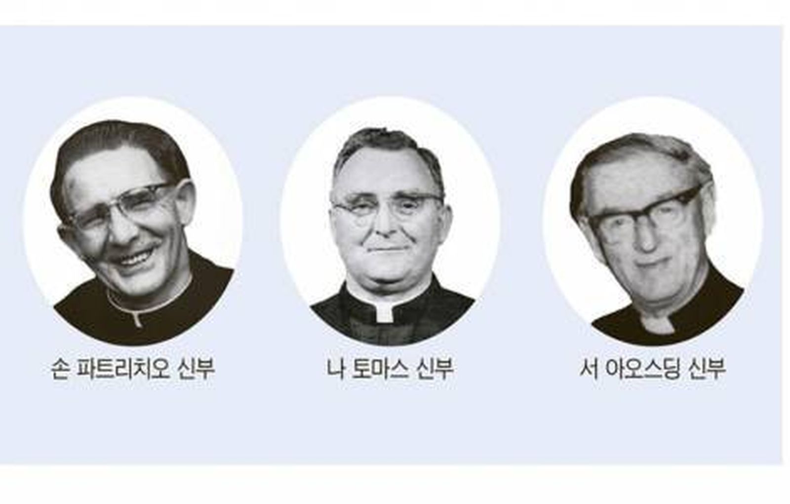 Tres misioneros de San Columbano entre los “héroes de la independencia” de Corea