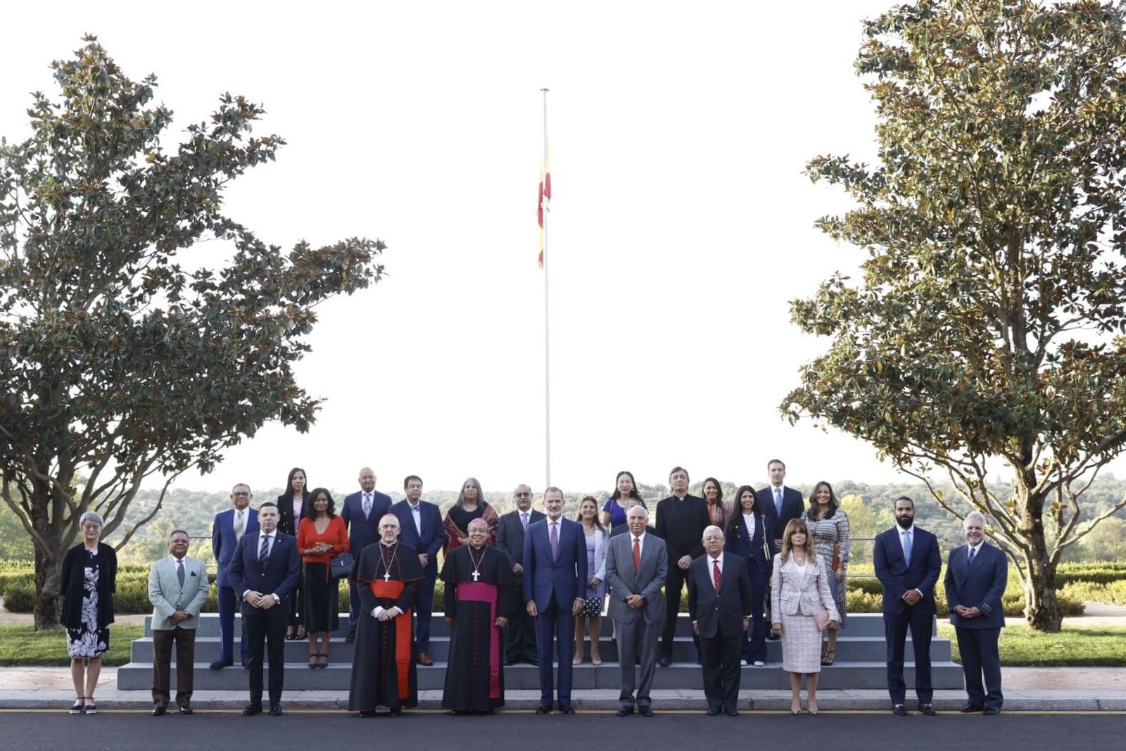 Felipe VI recibe a médicos de la organización neoyorkina SOMOS Community Care
