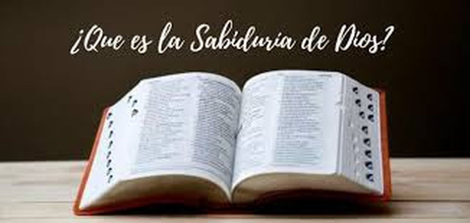 La fe es la sabiduría de Dios