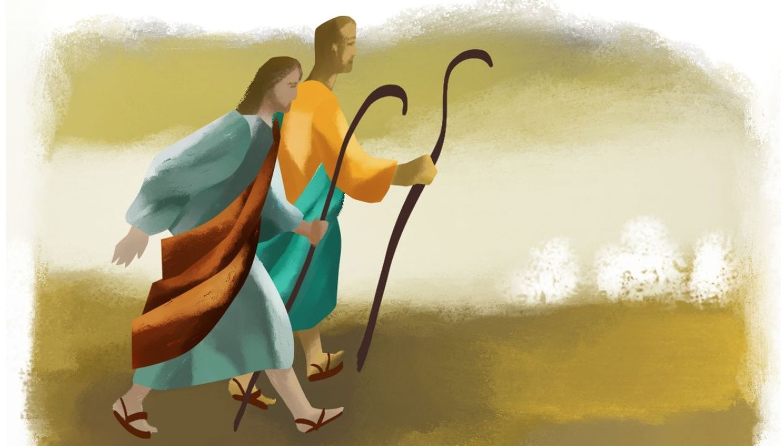 Id de dos en dos a predicar el Evangelio