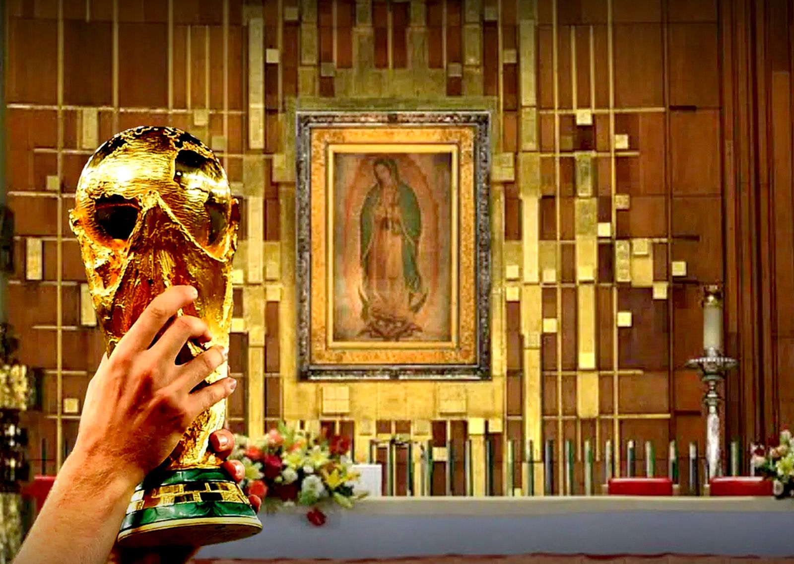 Ofrenda Virgen de Guadalupe