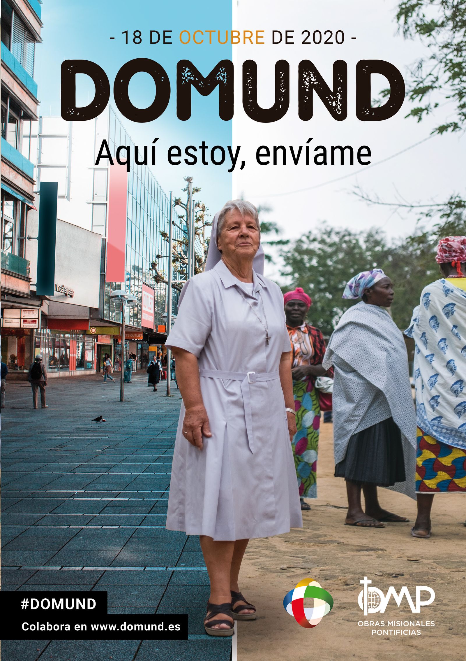 Cartel campaña Domund 2020