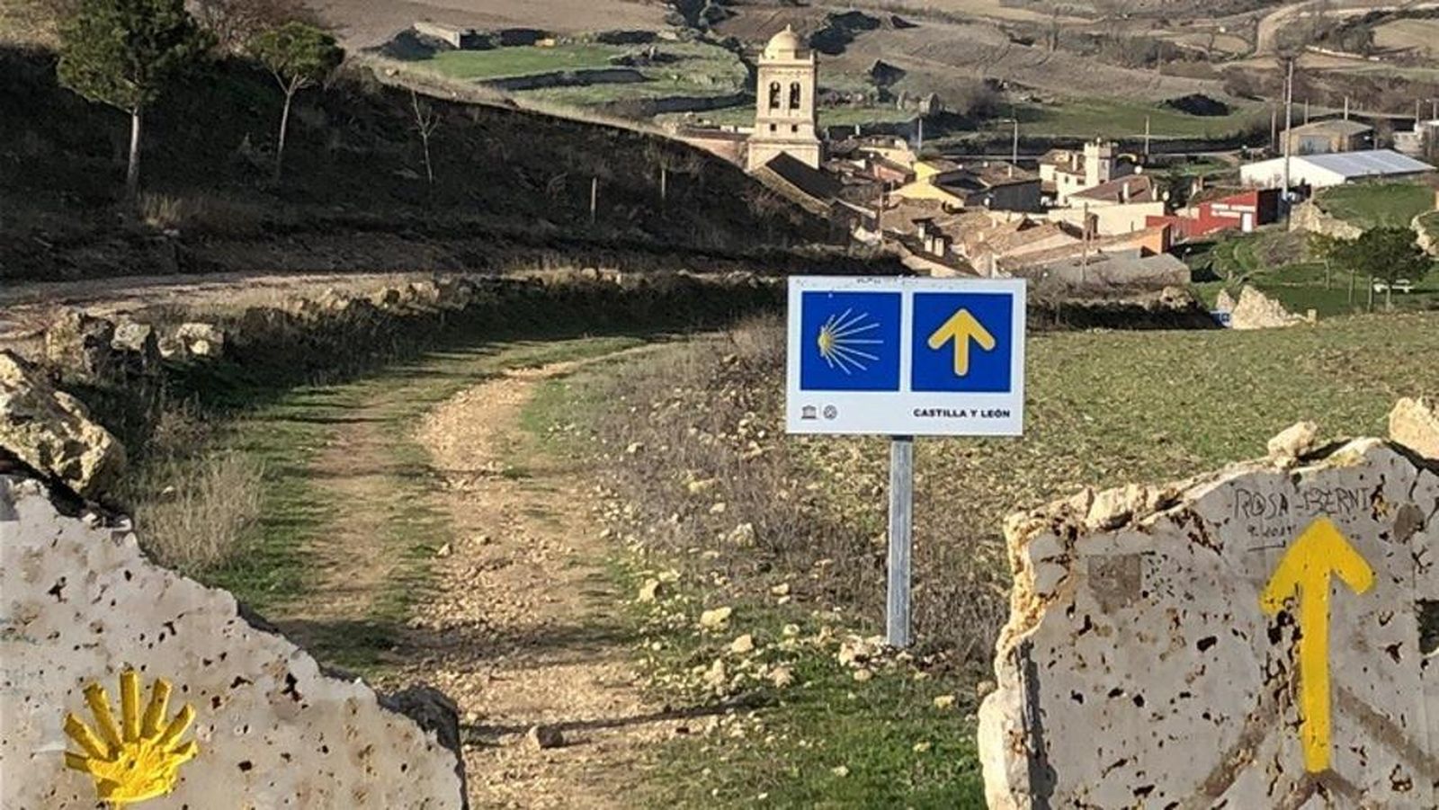 El Camino de Santiago, vacío