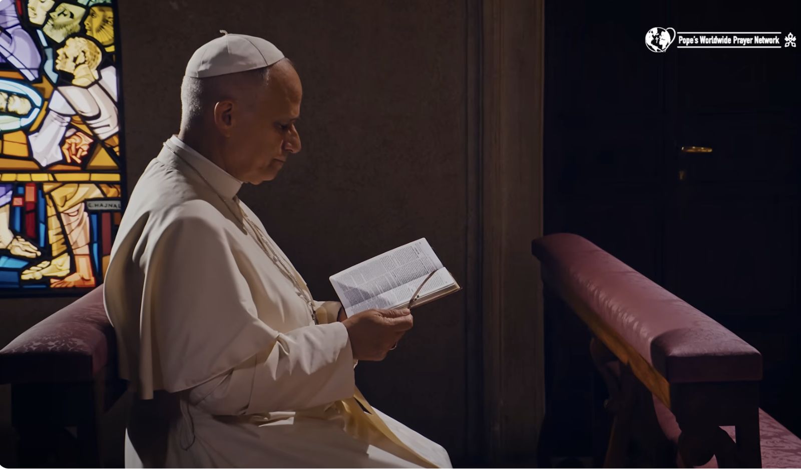 León XIV, en el primer vídeo de 'Reza con el Papa'