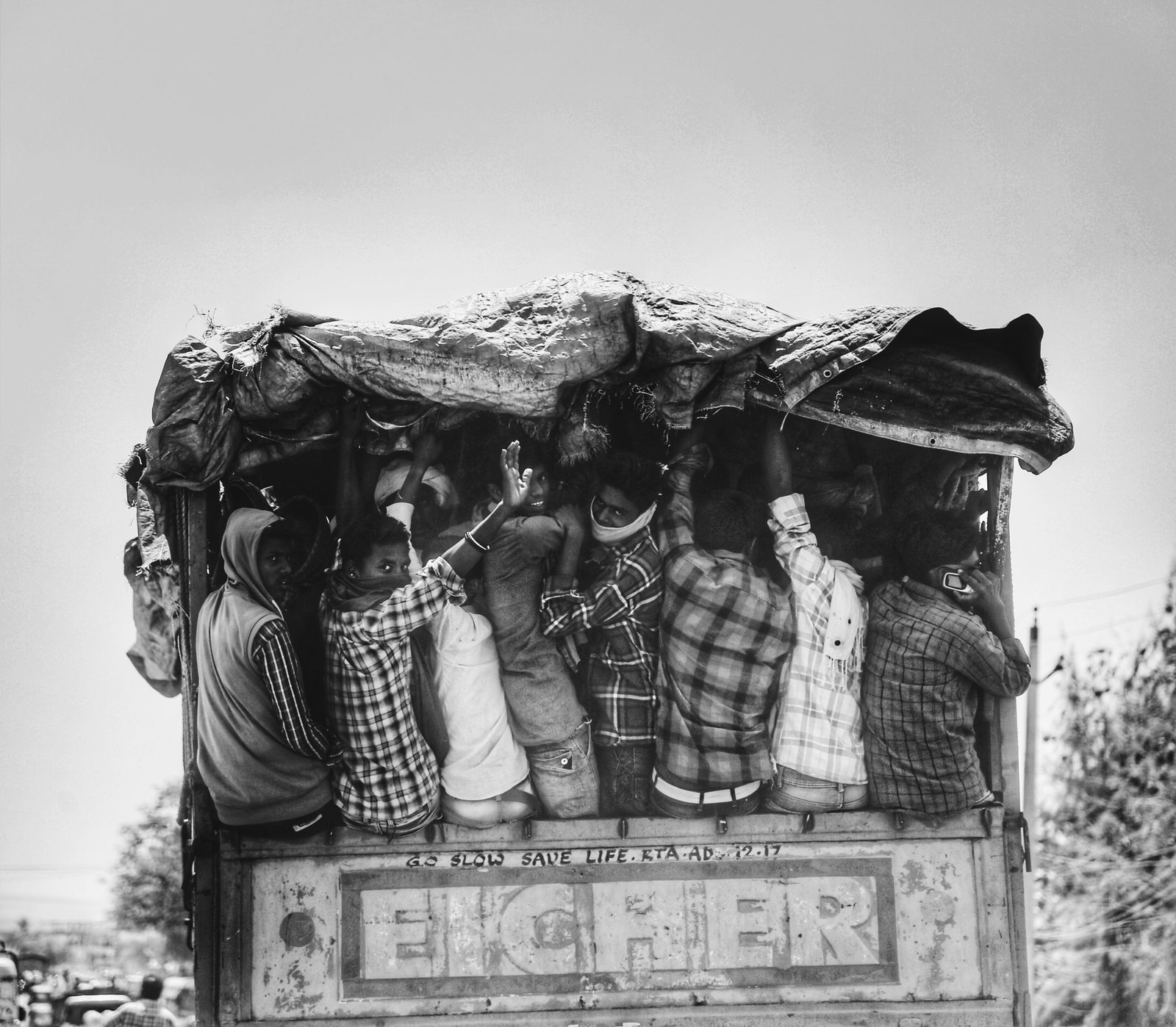 Trabajadores asiáticos