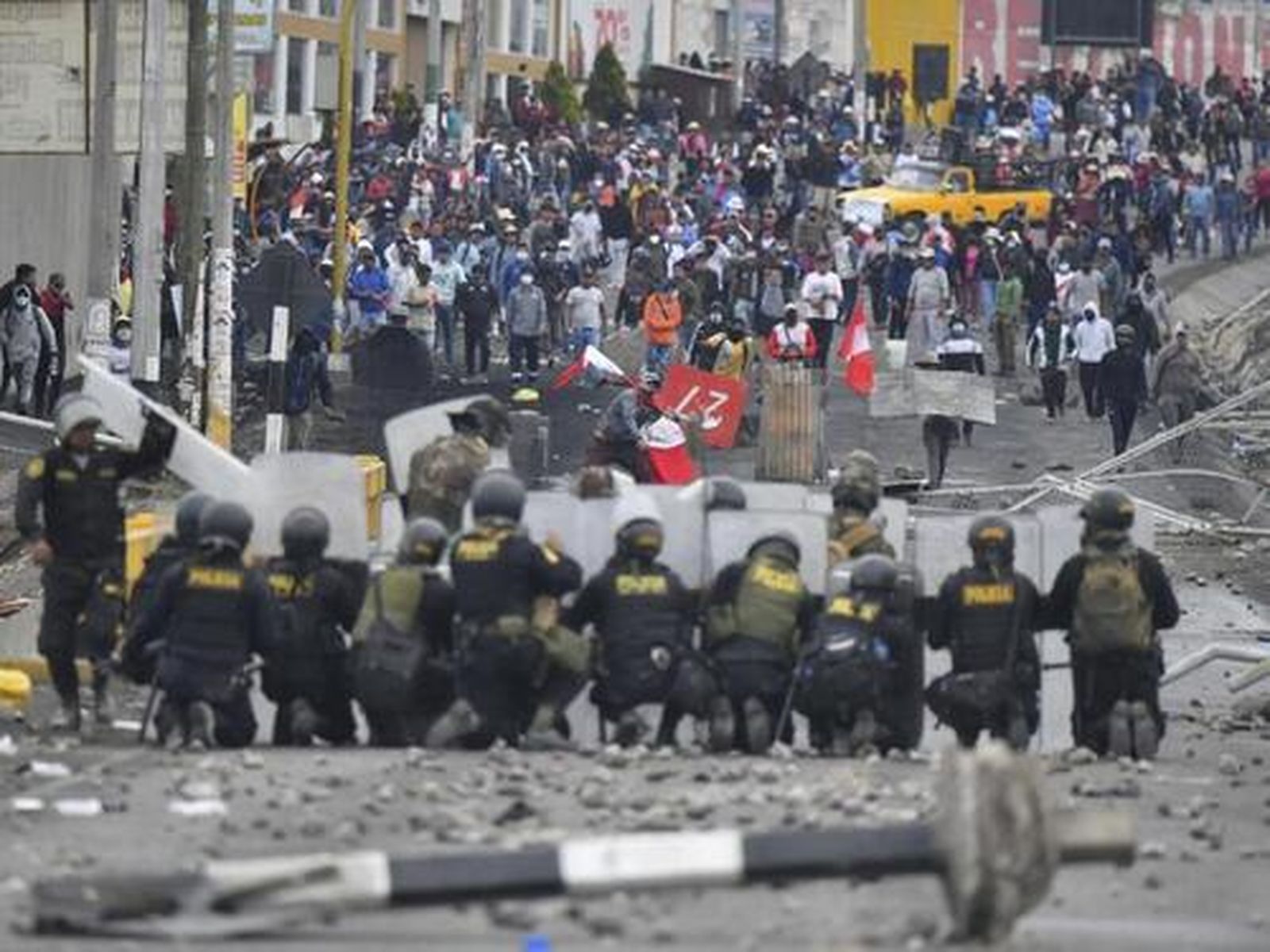 Protestas en Perú