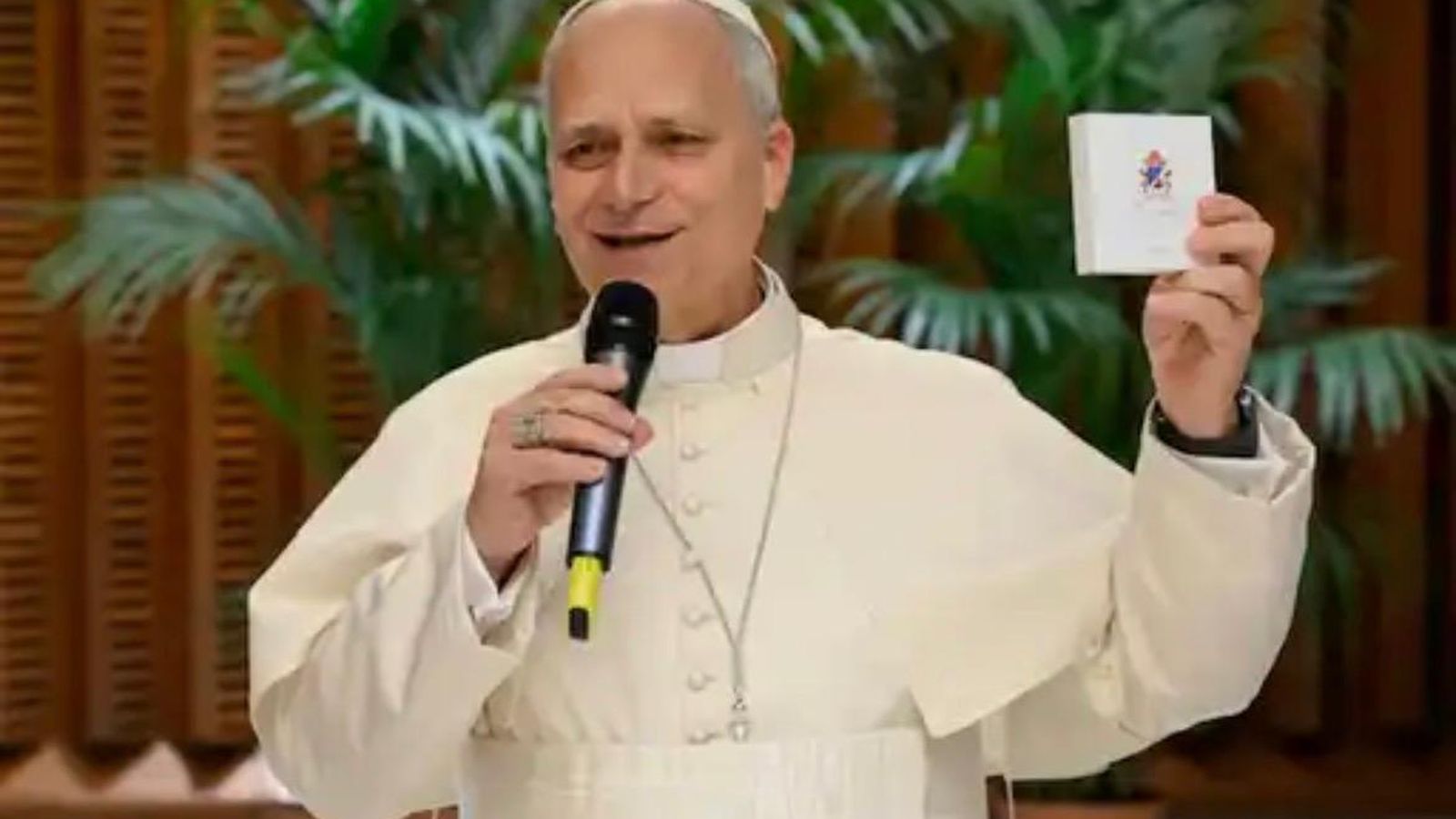 El Papa, durante el consistorio