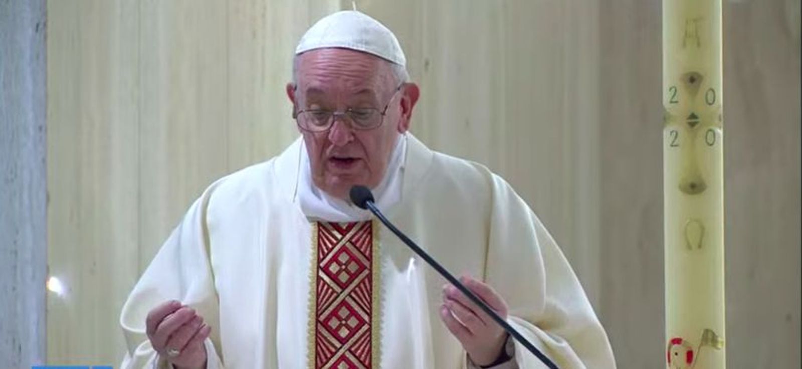 Homilía del Papa hoy