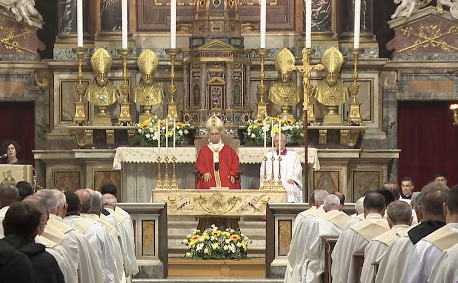 León XIV preside la misa para el Capítulo General de los Agustinos