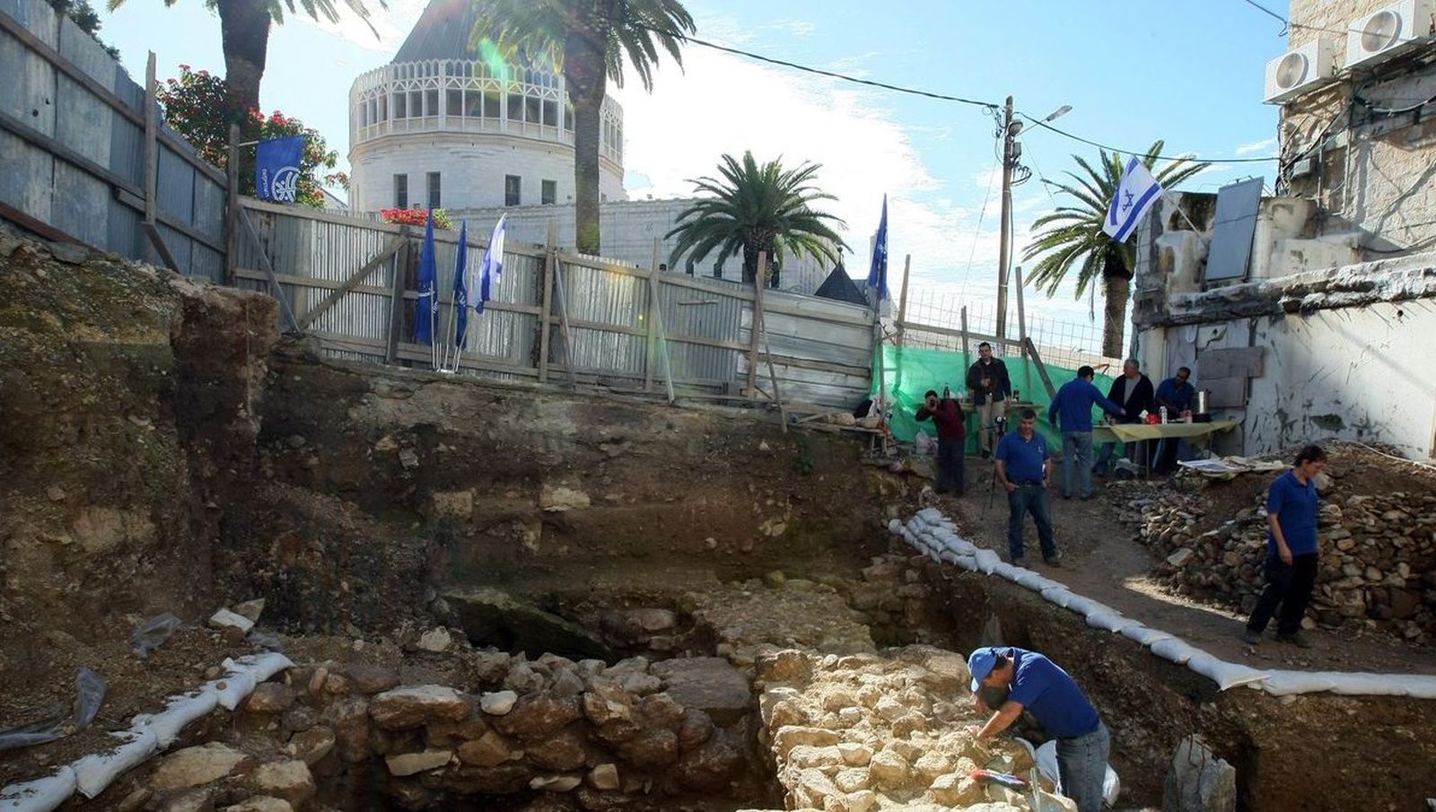 Trabajos de arqueología
