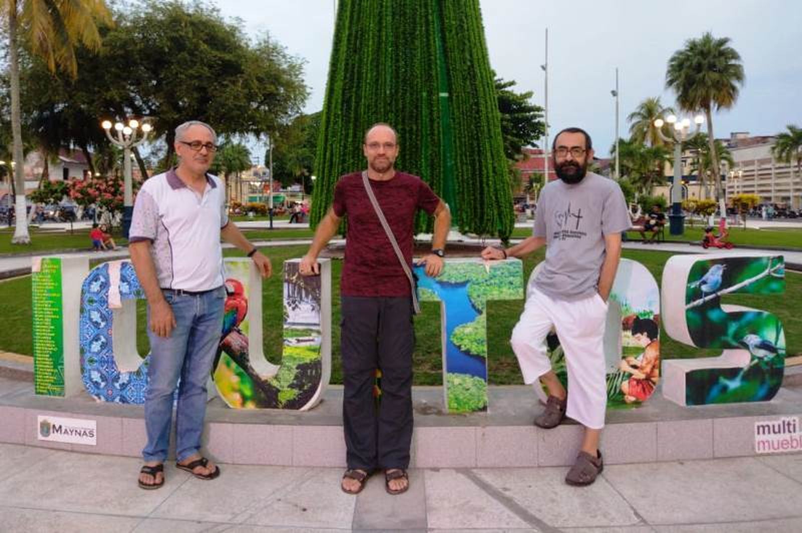 Con Miguel Ángel Cadenas y Manolo Berjón