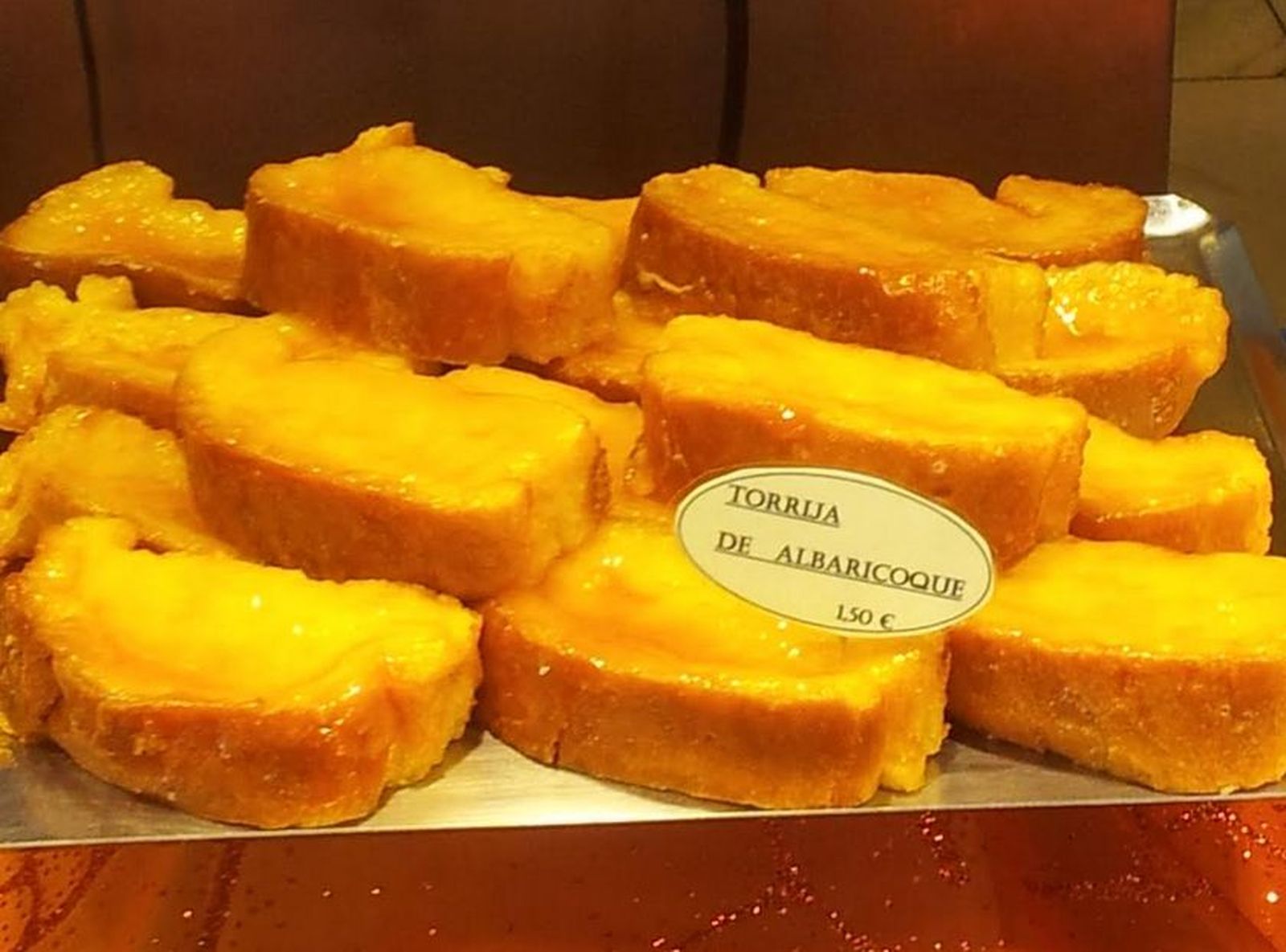 Torrijas de albaricoque