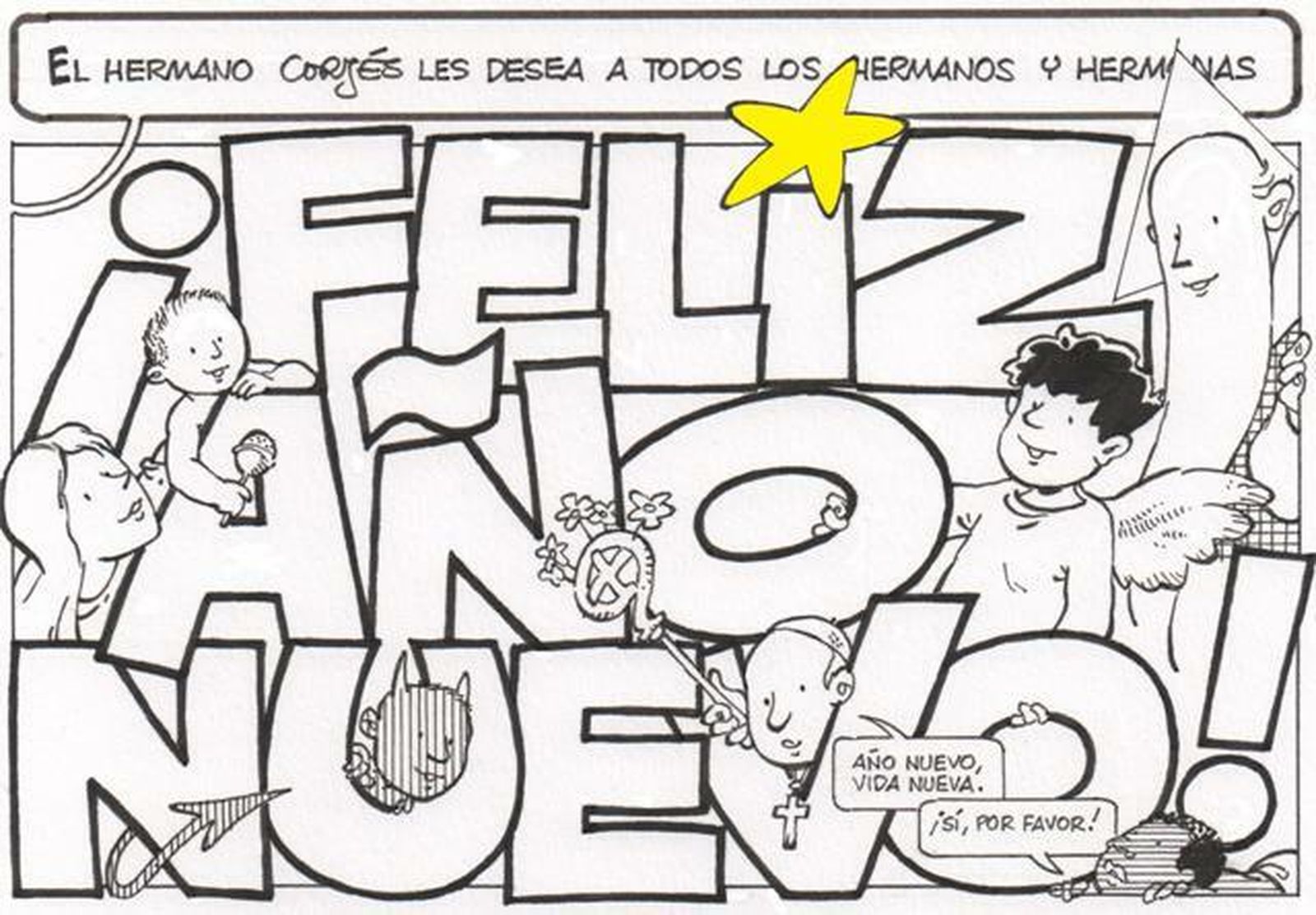 Año nuevo Cortés