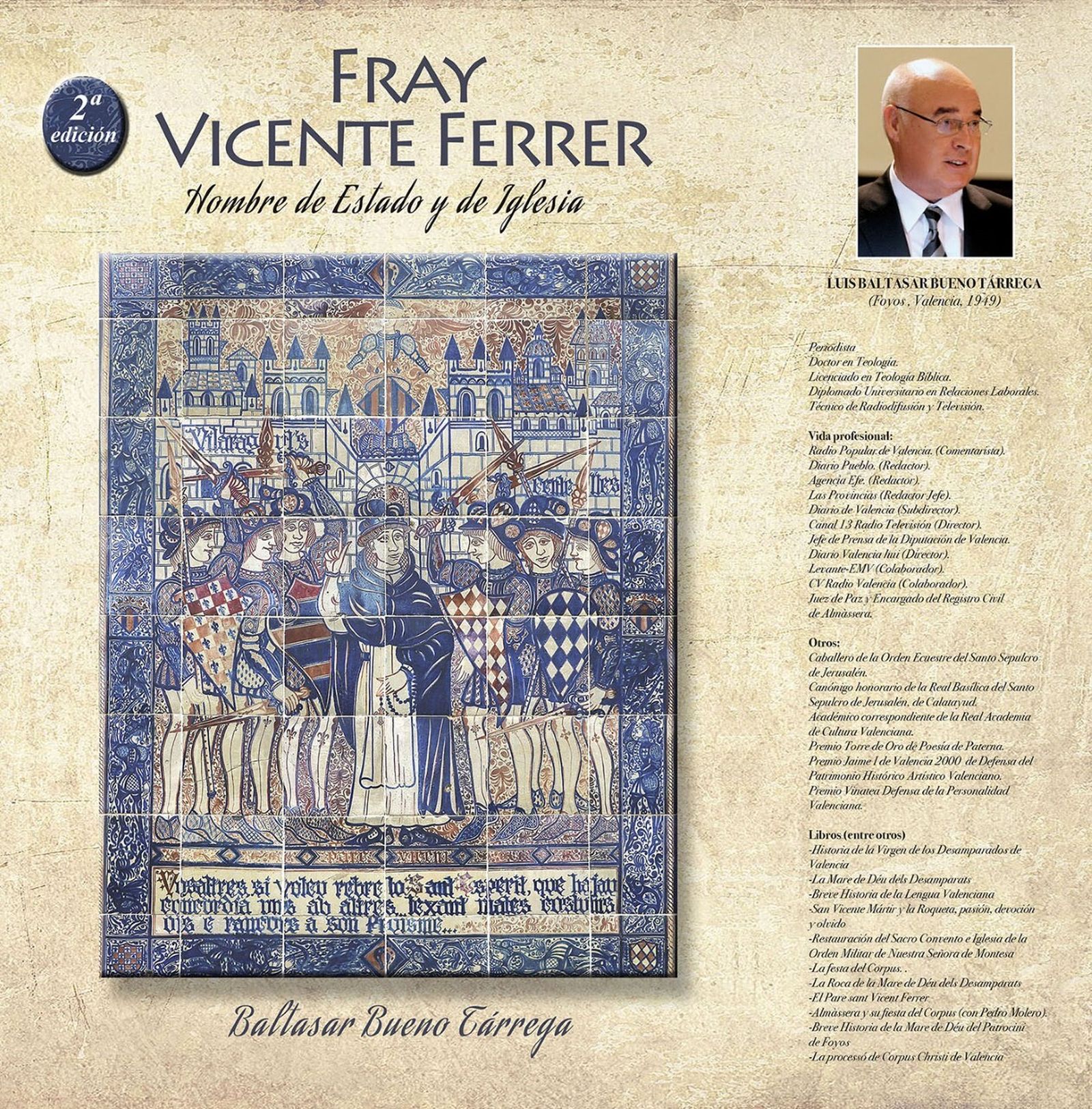 Portada y solapa del libro