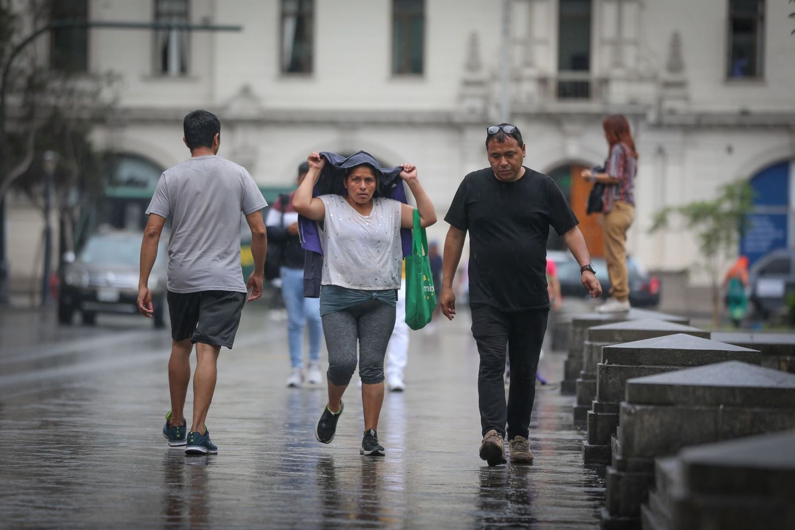 Intensas lluvias en Lima