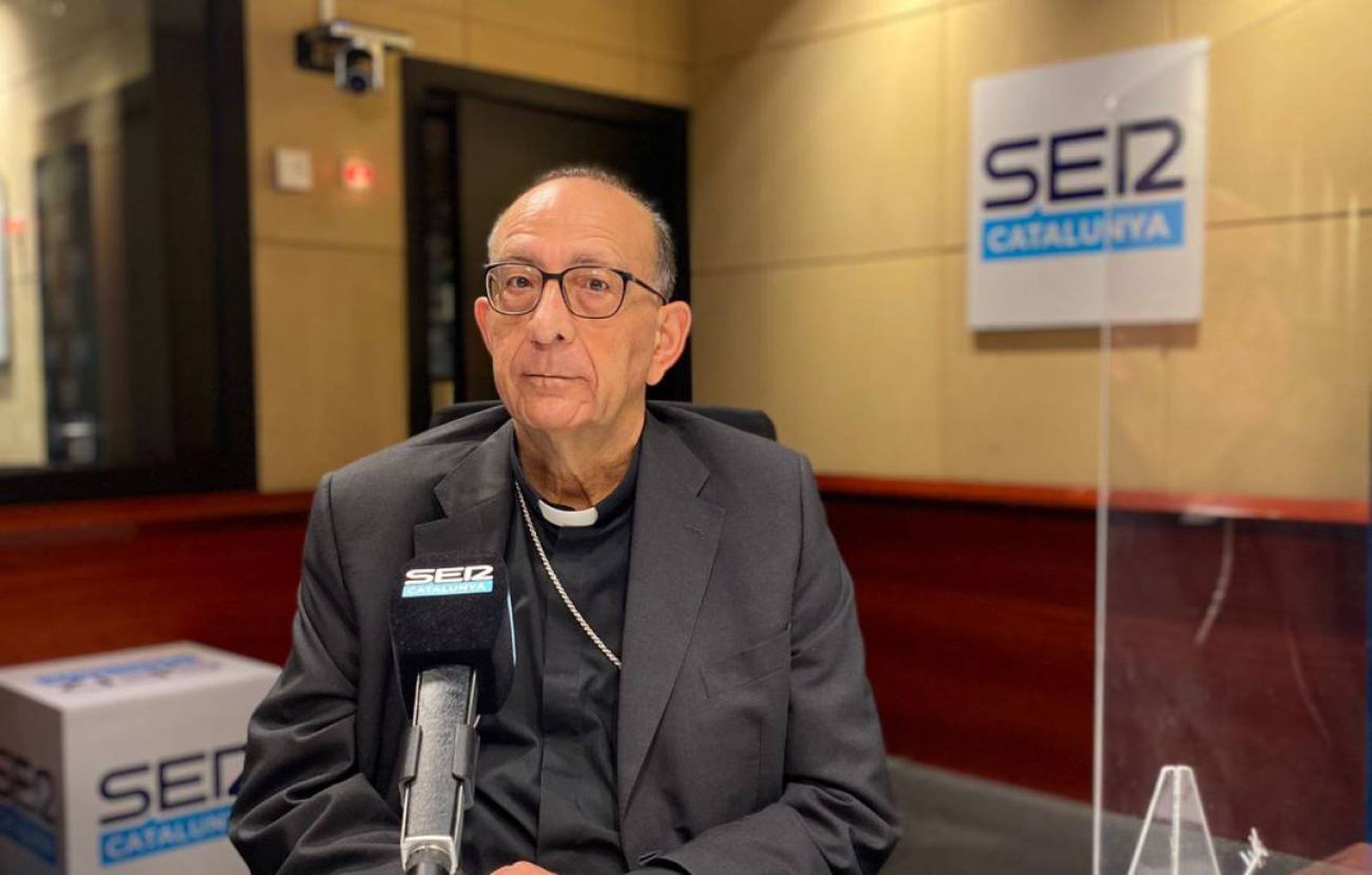 Omella, en los estudios de Ser Catalunya